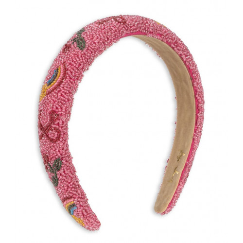 Konges Sloejd detská čelenka Beaded- Bubblegum